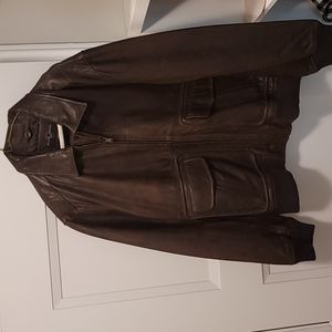 Brown Leather Jacket